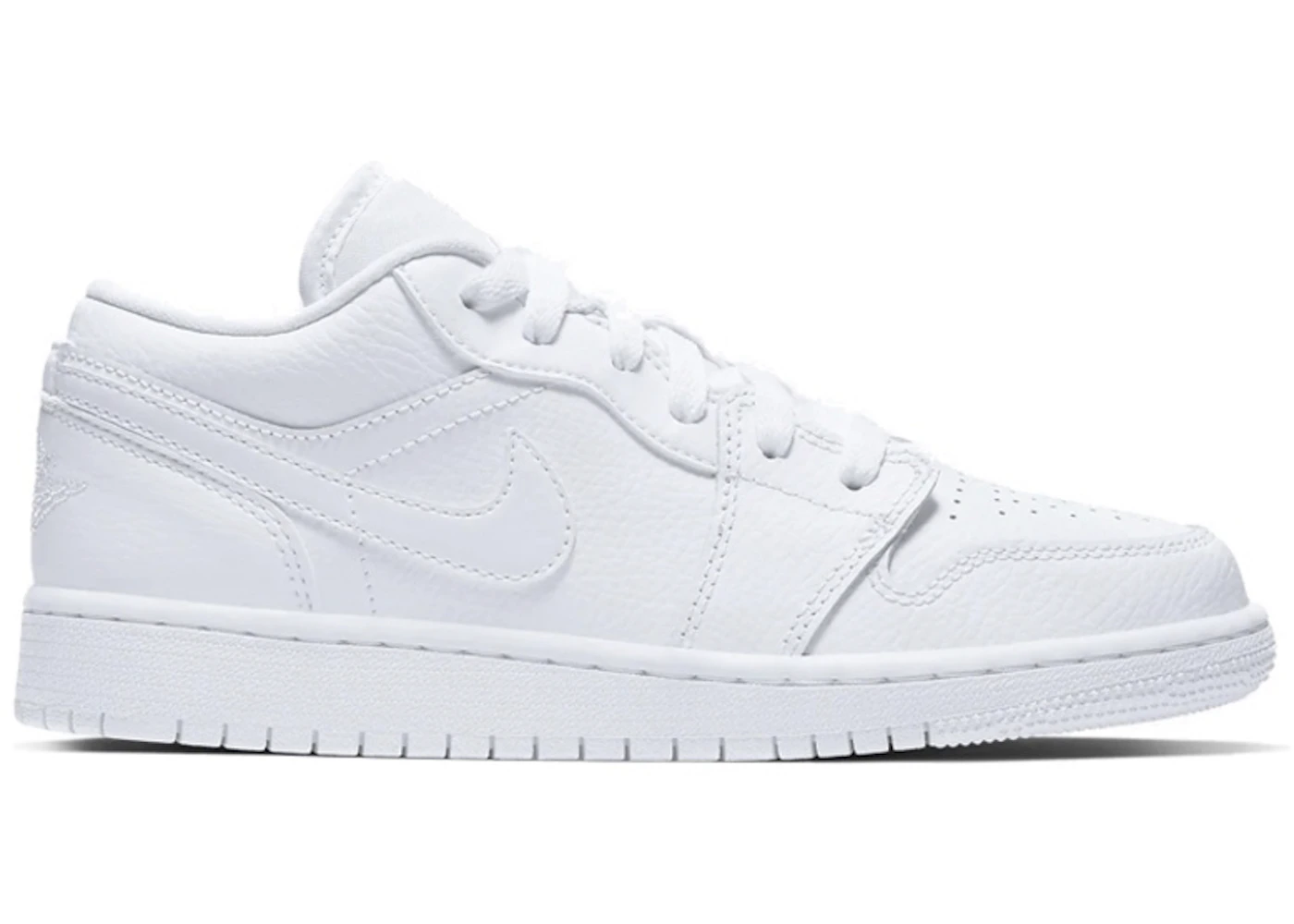 Nike Jordan 1 Low Triple White Logo