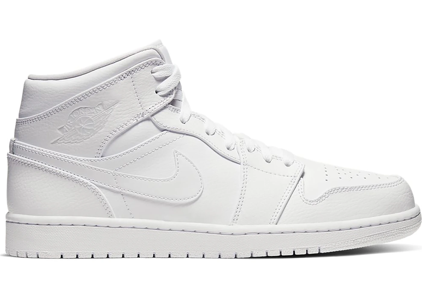 Nike Jordan 1 Mid Triple White (2020)