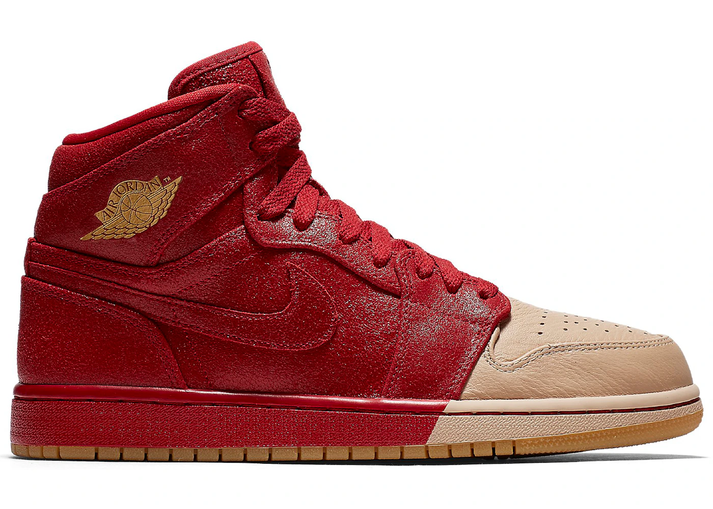 Nike Jordan 1 Retro High Dip-Toe Red