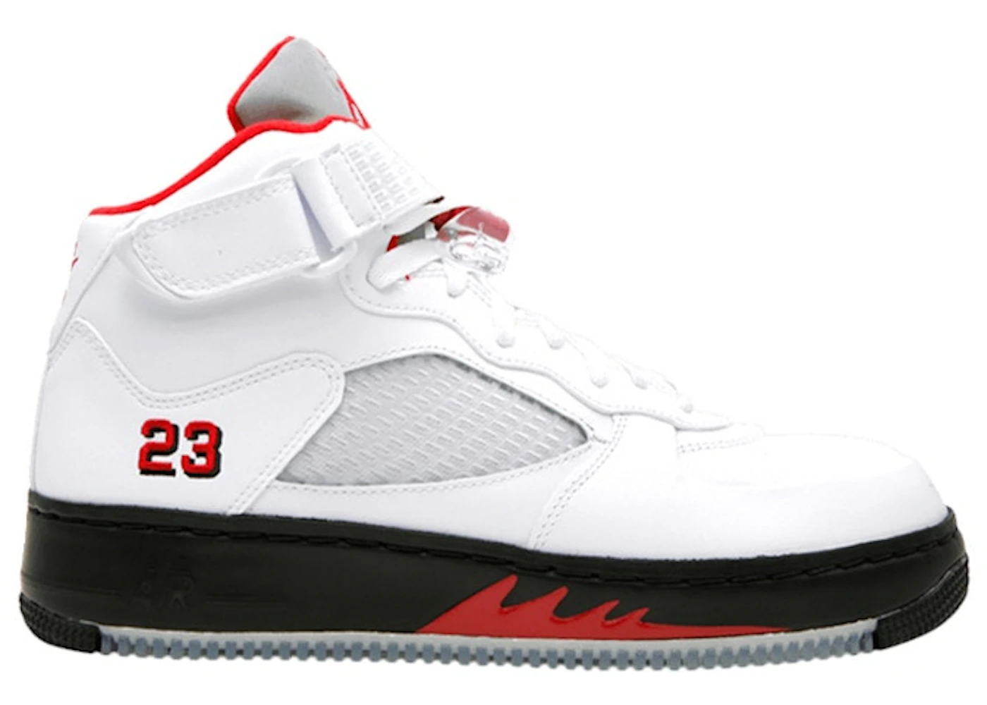 Nike Jordan 5 Fusion Varsity White Red