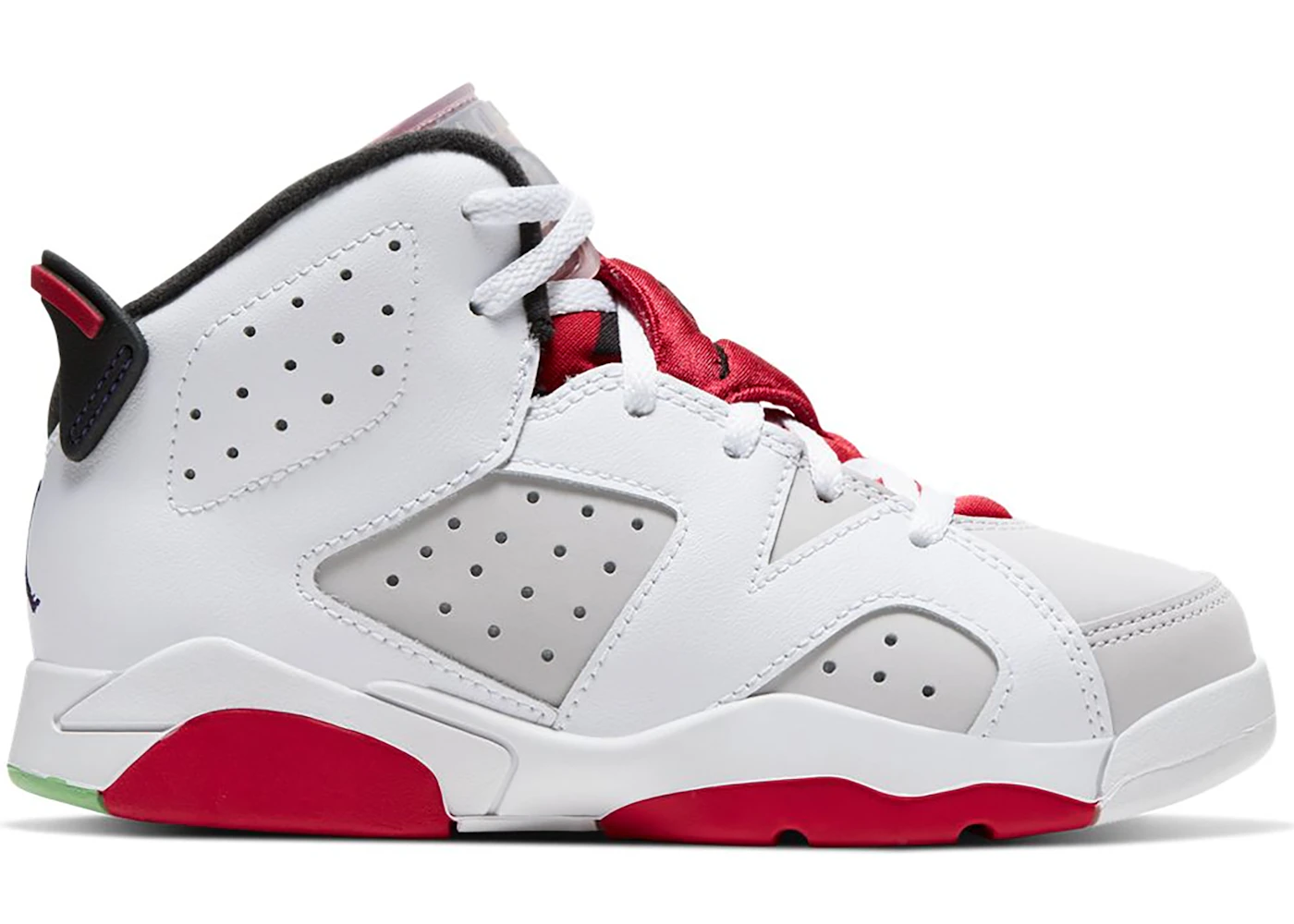 Nike (BP) Air Jordan 6 Retro Neutral Grey White Red