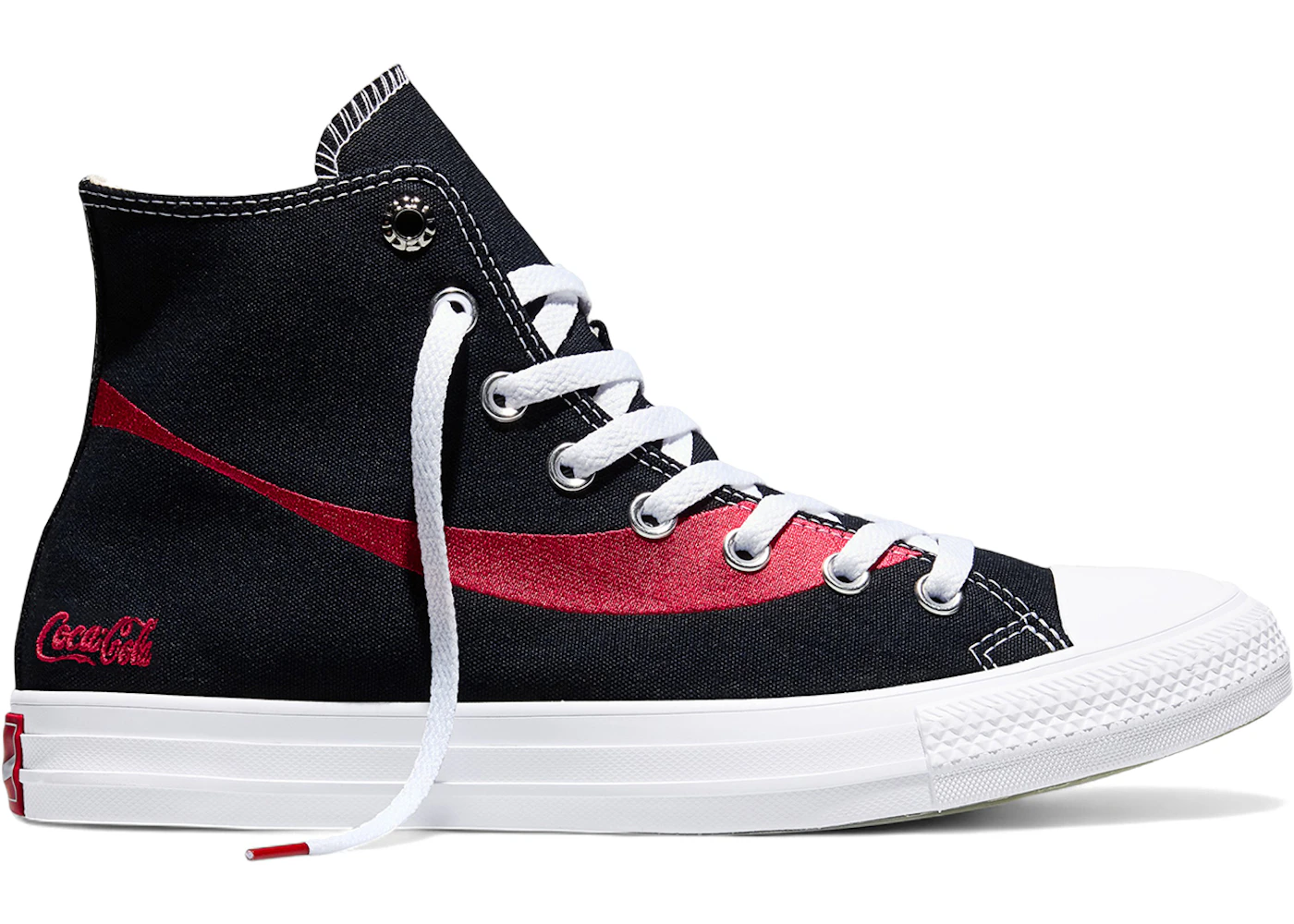 Converse x Cola-Cola Chuck Taylor All Star High Top Black/Racing Red/White
