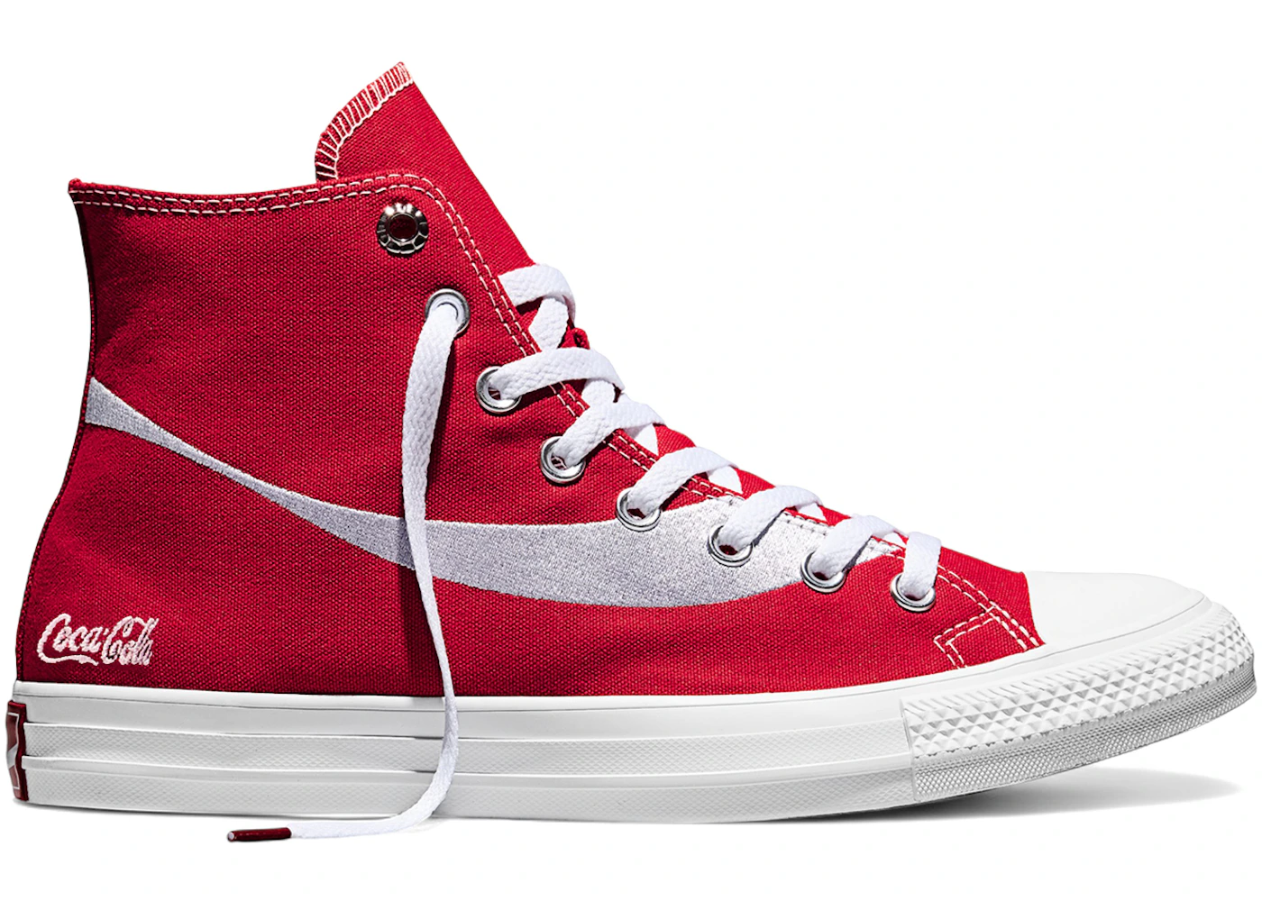 Converse x Cola-Cola Chuck Taylor All Star High Top Racing Red/White/White