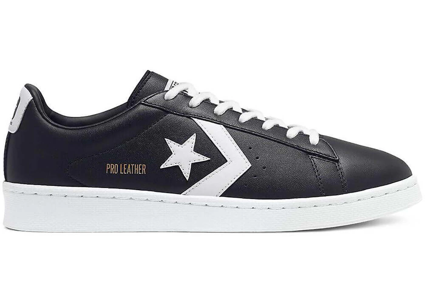 Converse Pro Leather Gold Standard Low Top Shoe Black/White