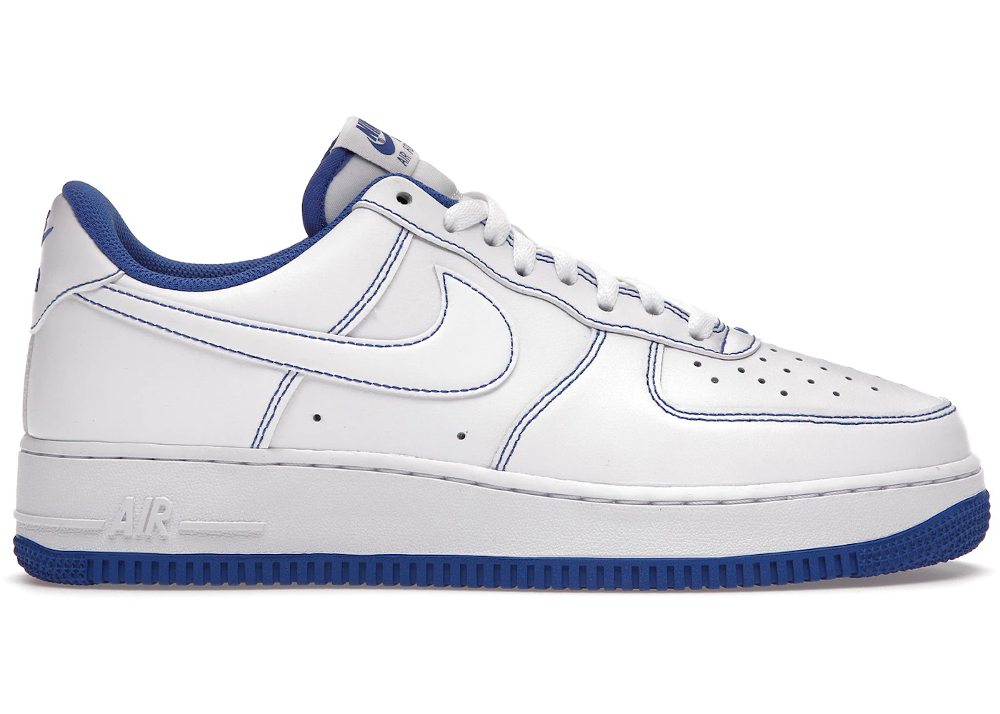 Nike Air Force 1 Low Stitches Blue White