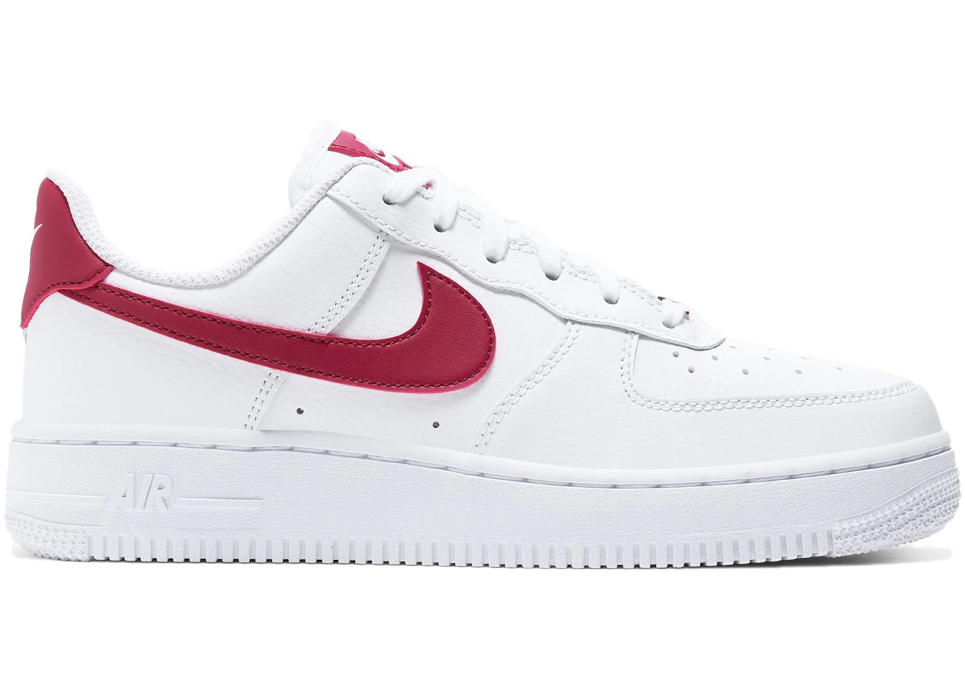 Nike Air Force 1 Low 07 White Noble Red
