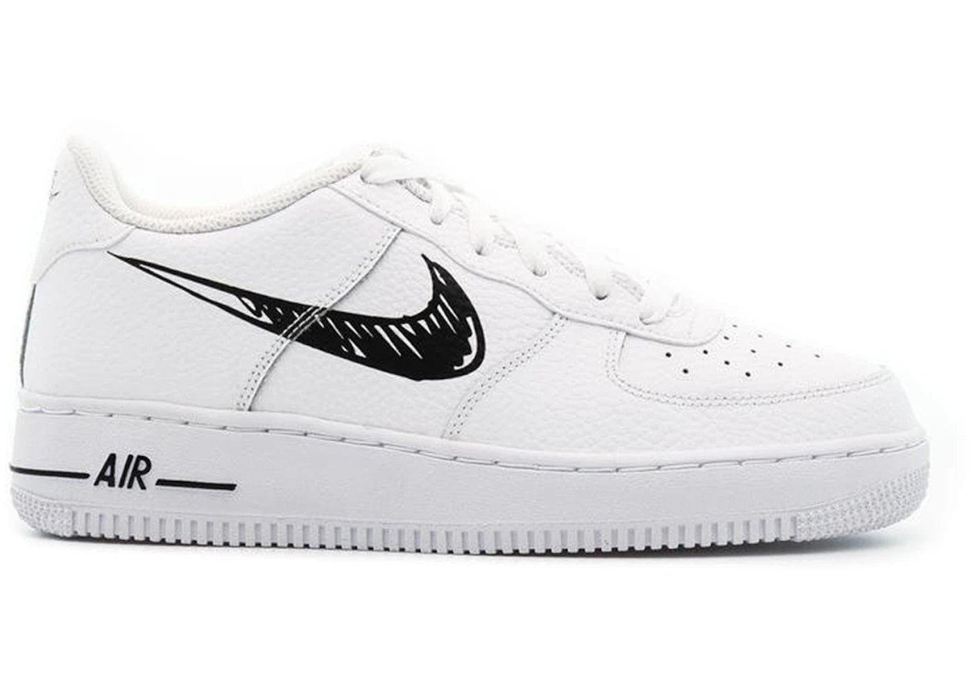Nike Air Force 1 (GS) White Black