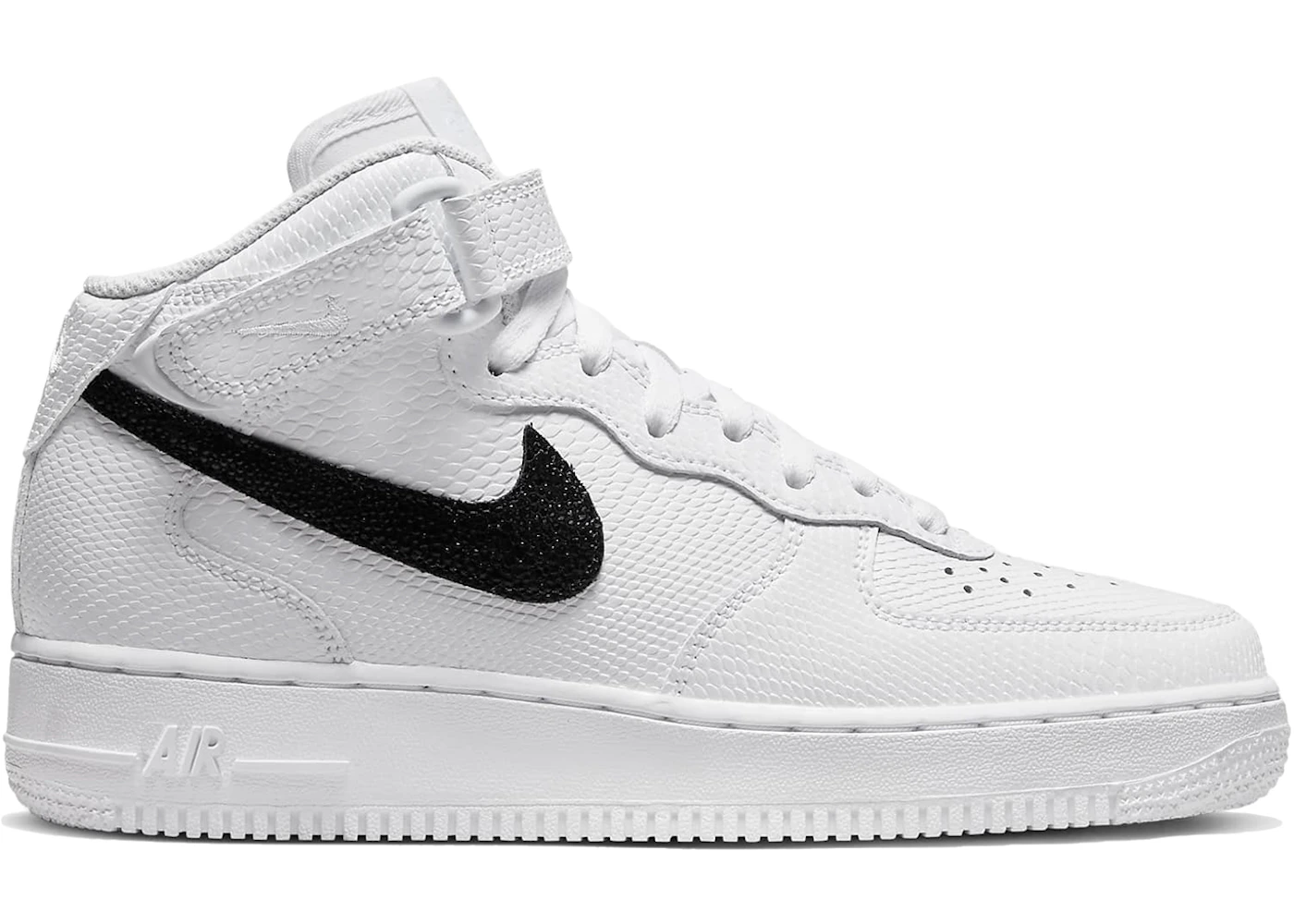 Nike Air Force 1 Mid '07 Snakeskin White Black