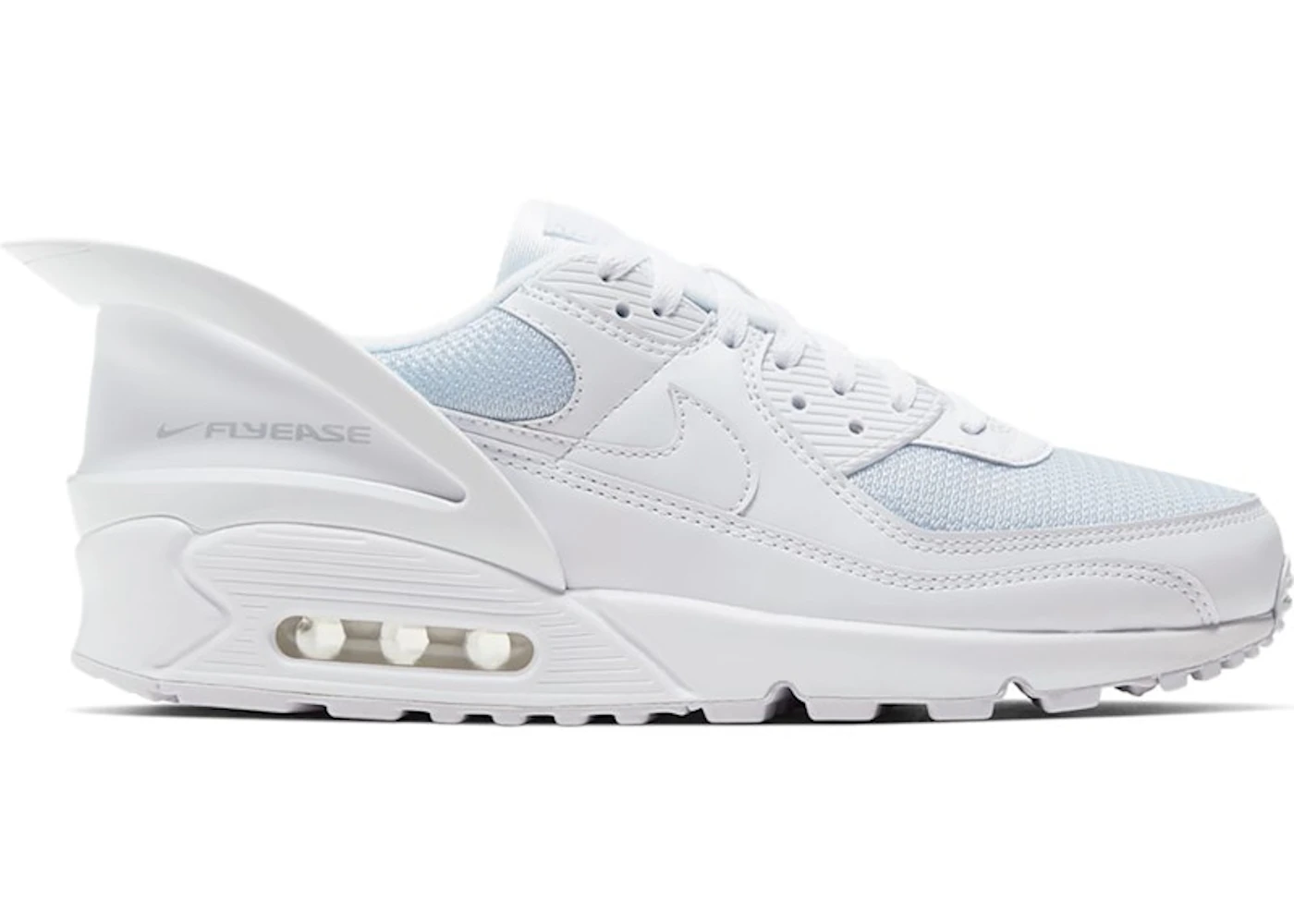Nike Air Max 90 FlyEase 'Triple White'