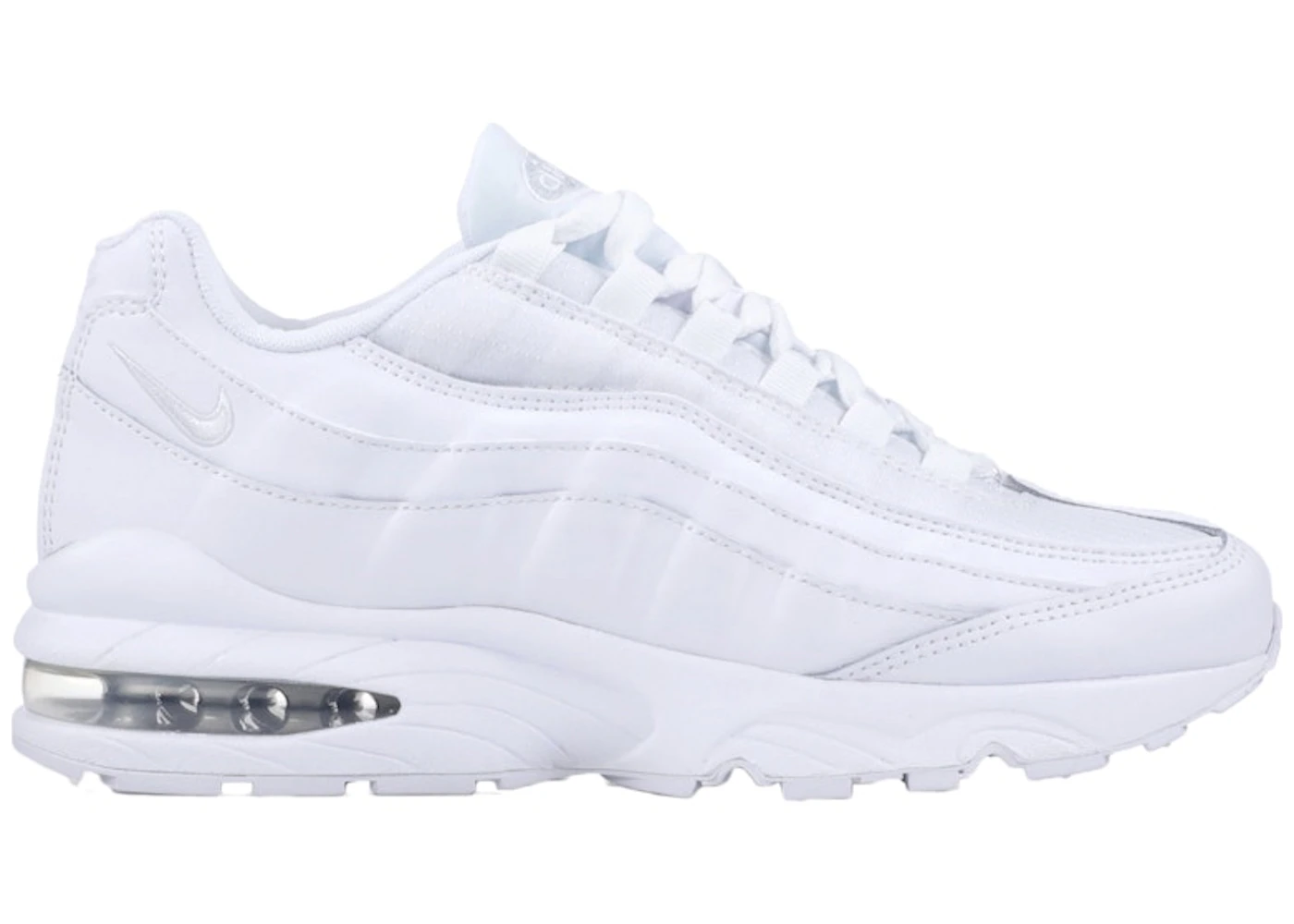 Nike Air Max 95 White Metallic Silver