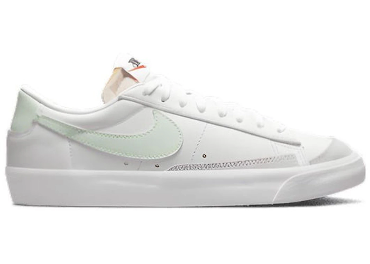Nike Blazer Low 77 White Barely Green