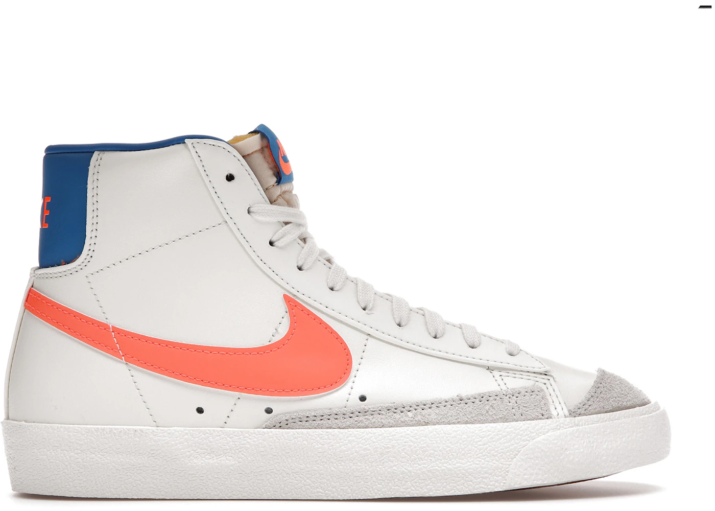 Nike Blazer Mid '77 Mid-Top White Blue Orange