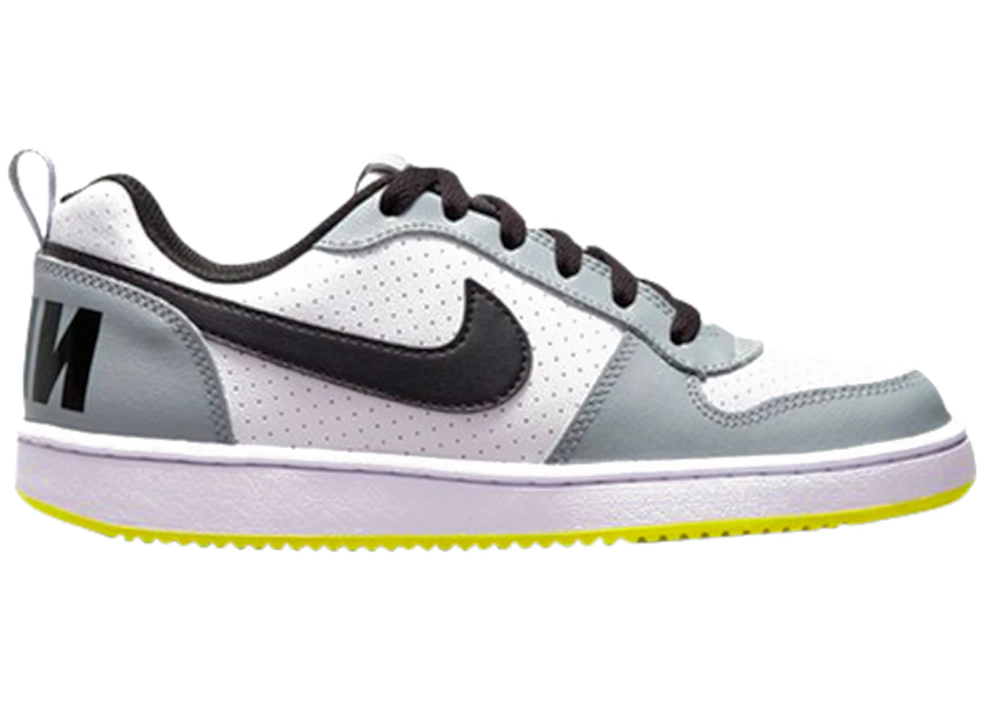 Nike Court Borough Low (GS) Graywhiteyellow