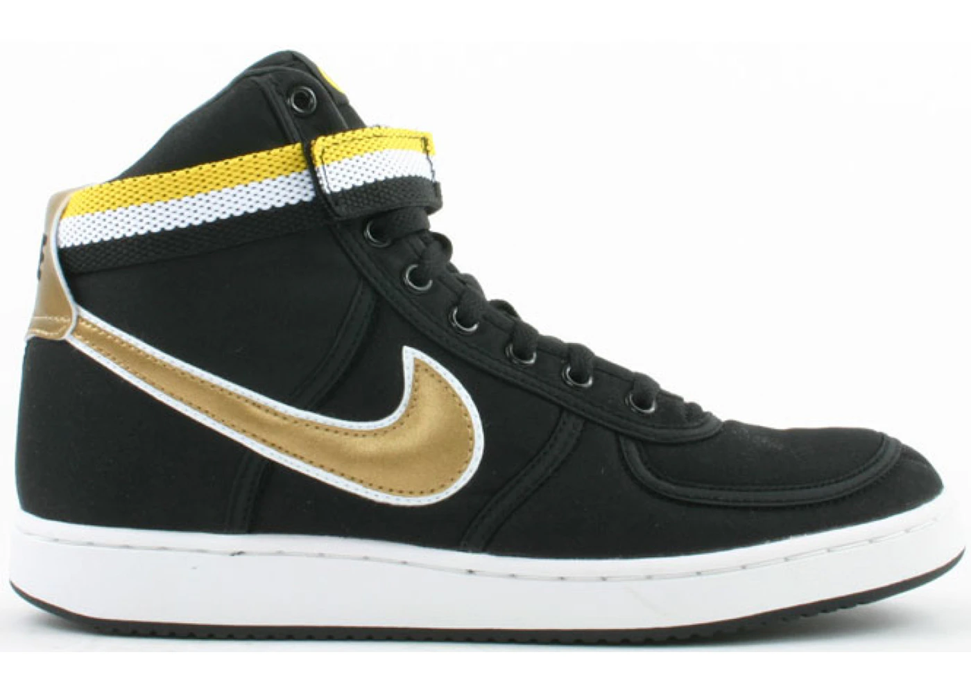 Nike Vandal High Supreme Black Metallic Gold