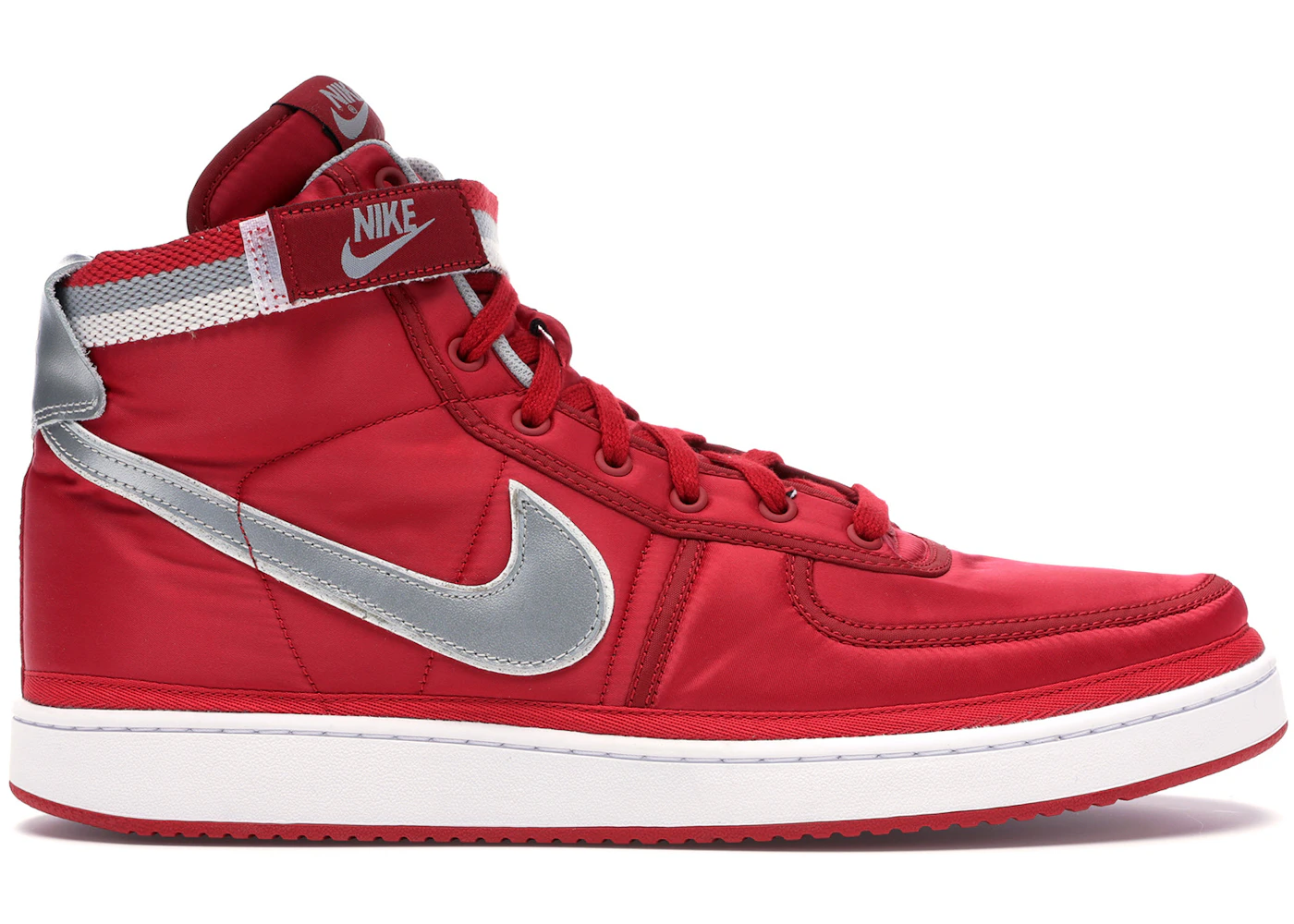 Nike Vandal High Supreme University Red Metallic Silver