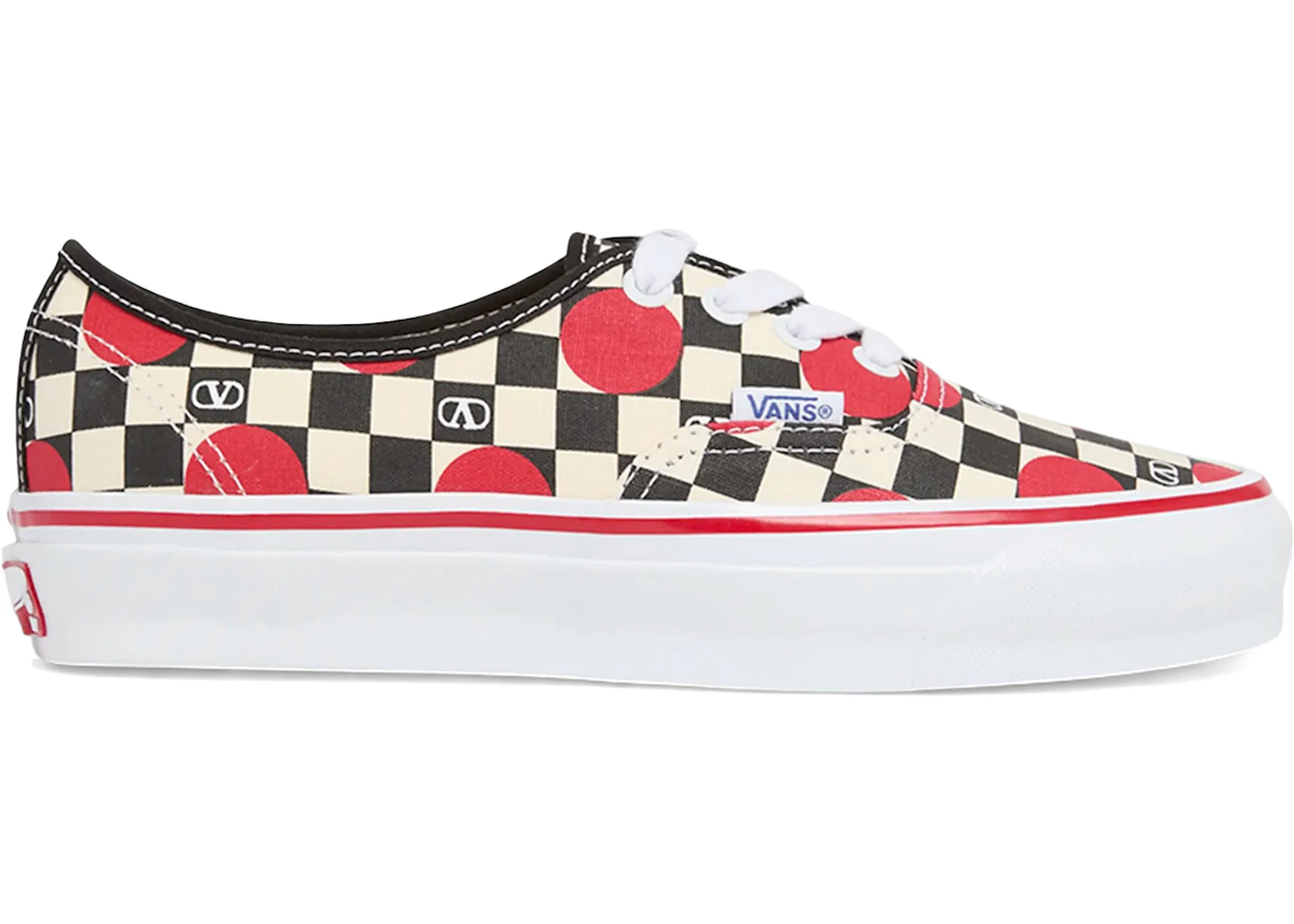 Vans Valentino Garavani x Authentic Checkerboard Big Dots