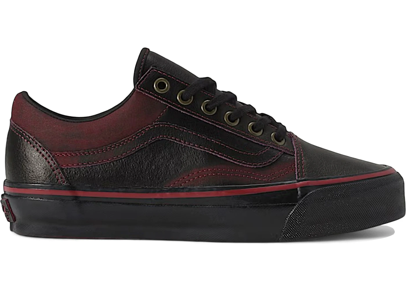 Vans Tania Cruz x Premium Old Skool Dark Red Rub-Away