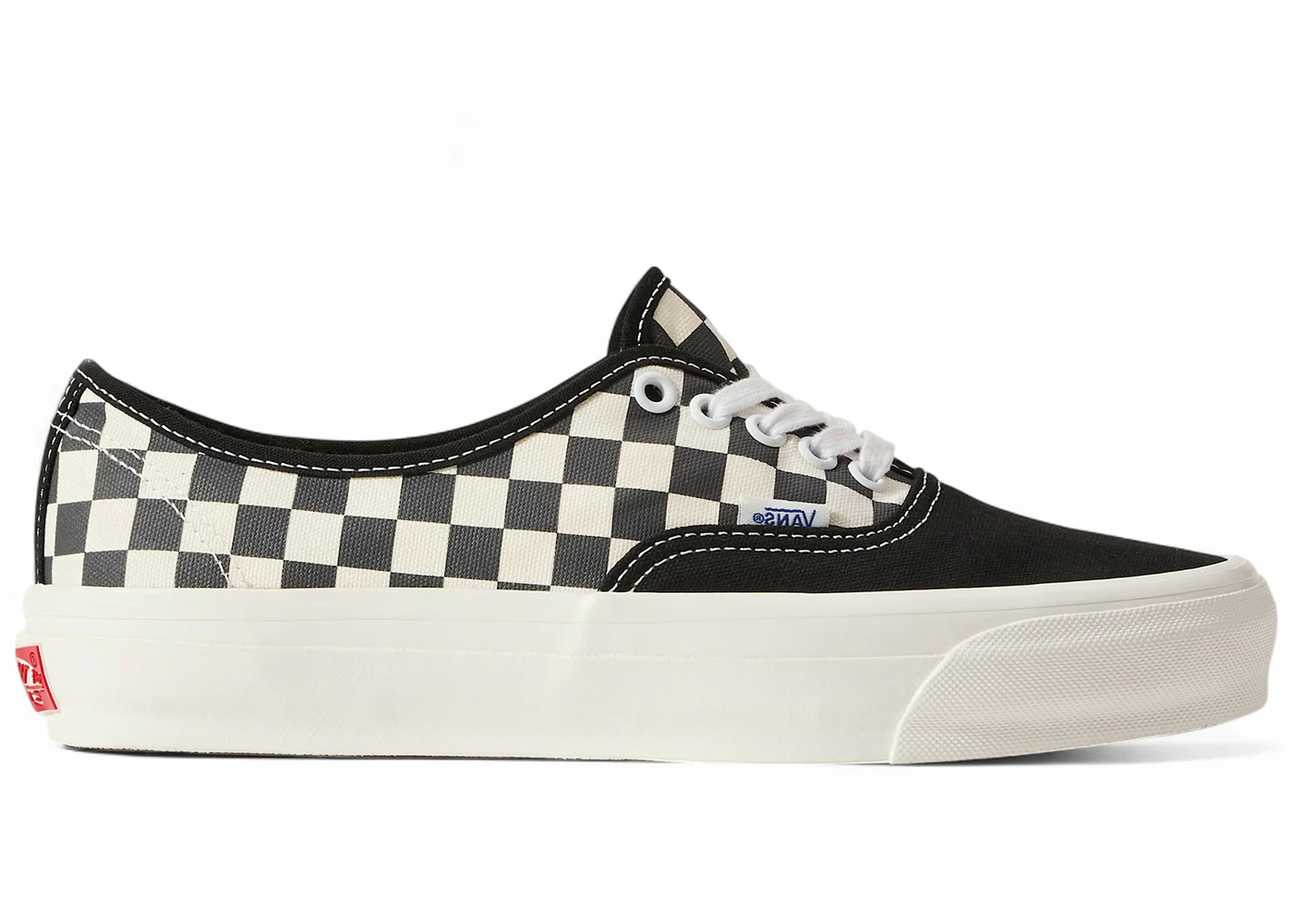 Vans Authentic 44 LX Checkerboard - Asphalt Grey