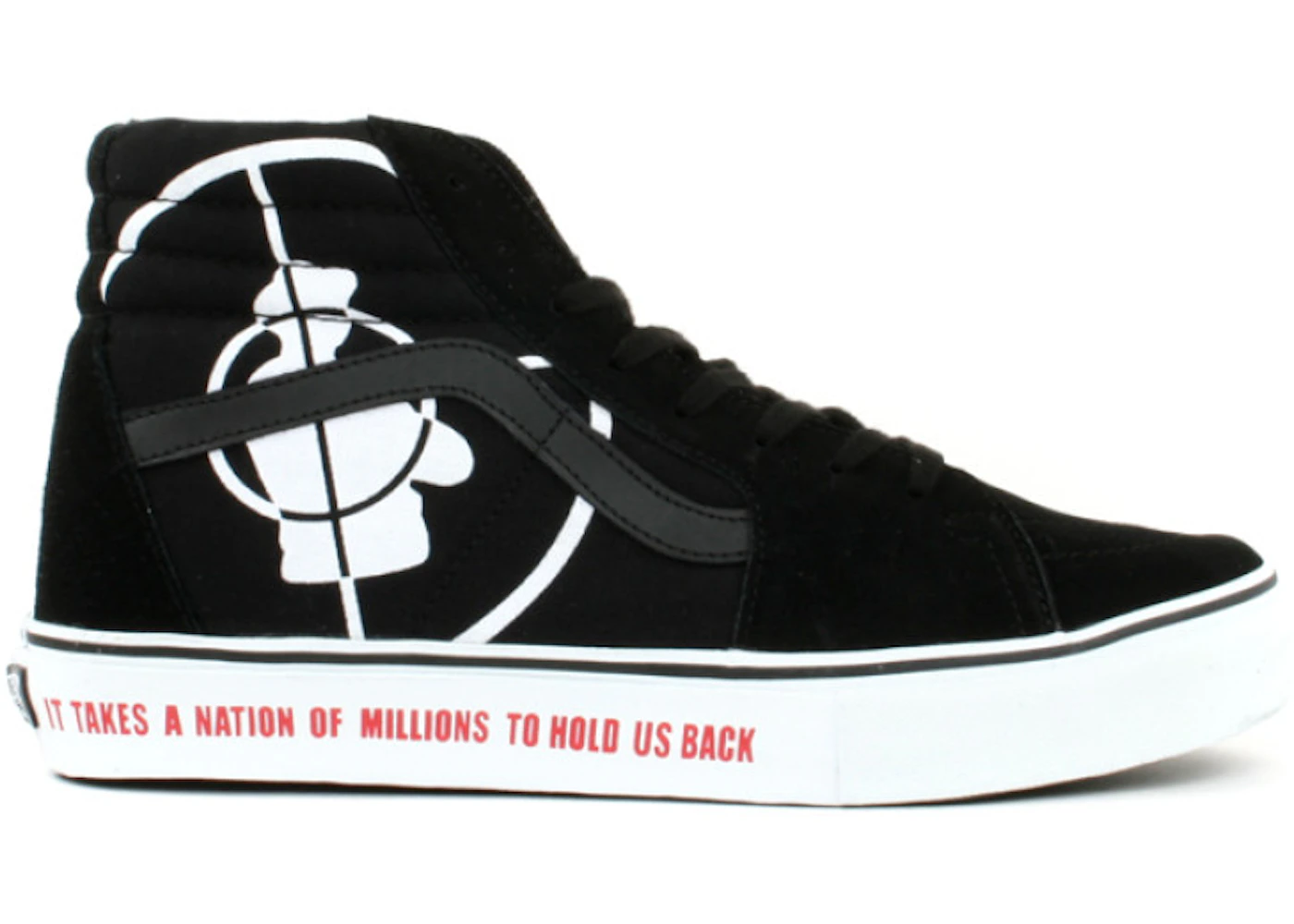 Vans Supreme x Sk8-Hi Sl Public Enemy