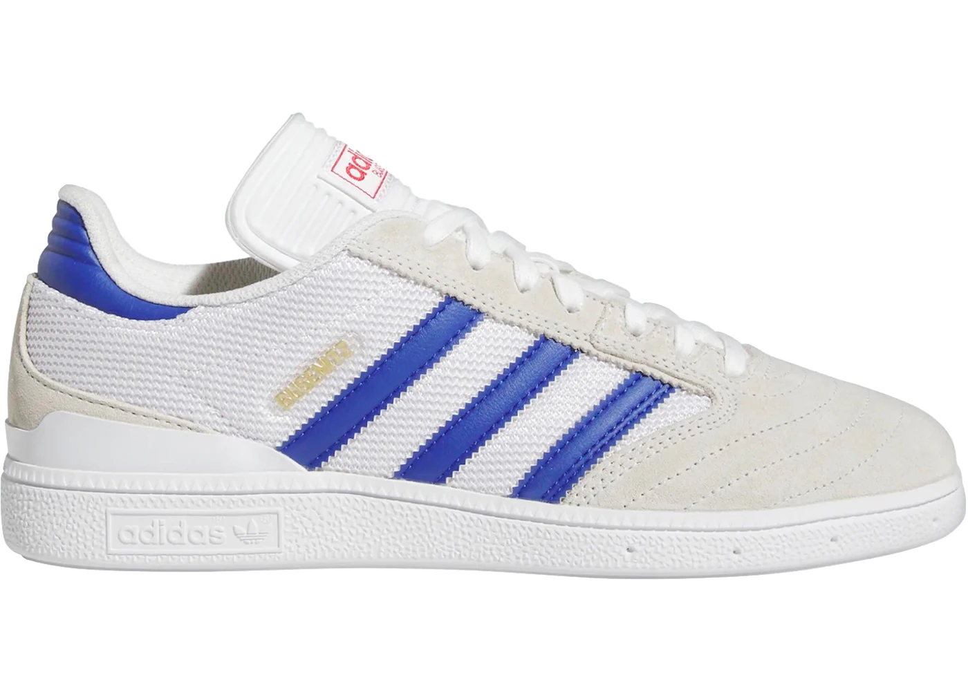 Adidas Busenitz White Semi Lucid Blue
