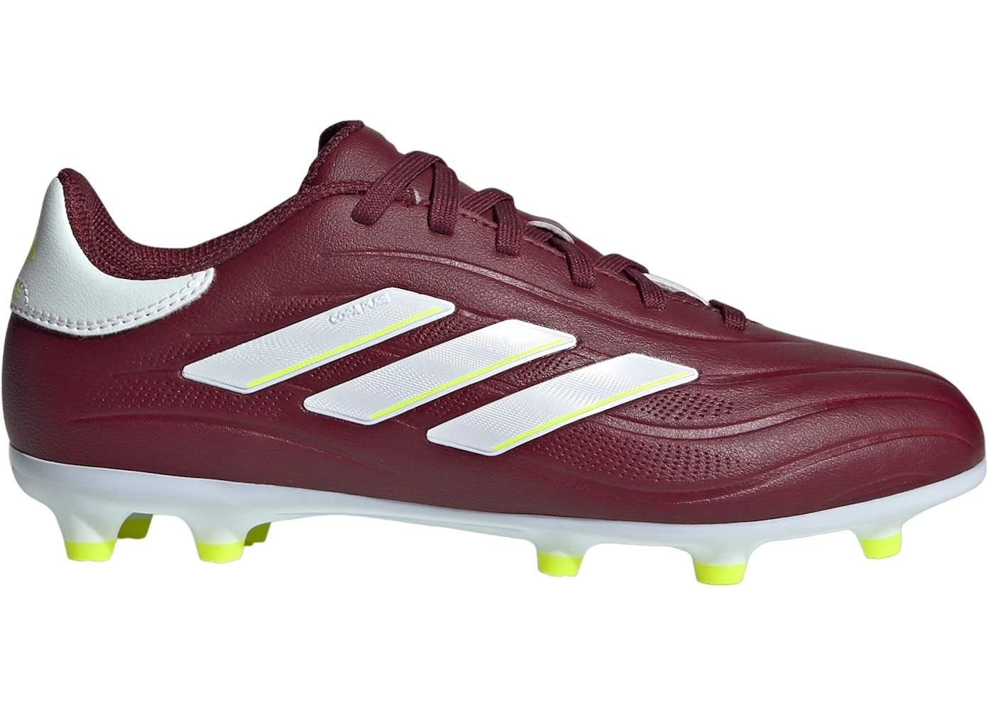 Adidas Copa PURE.2 League Jr FG, Bordo