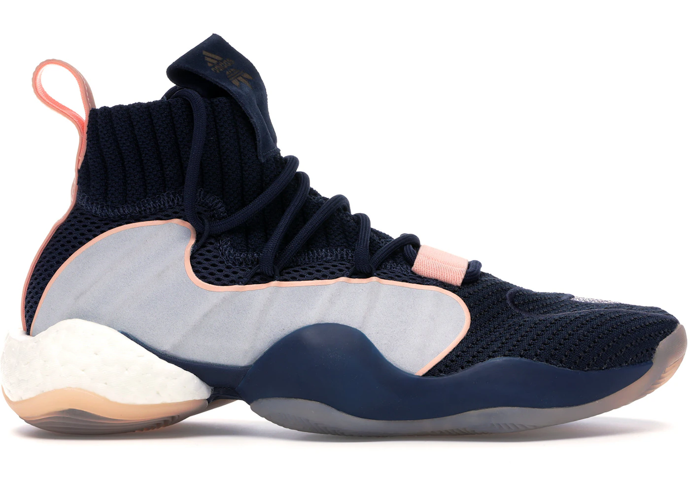 Adidas Crazy Byw X Collegiate Navy Clear Orange