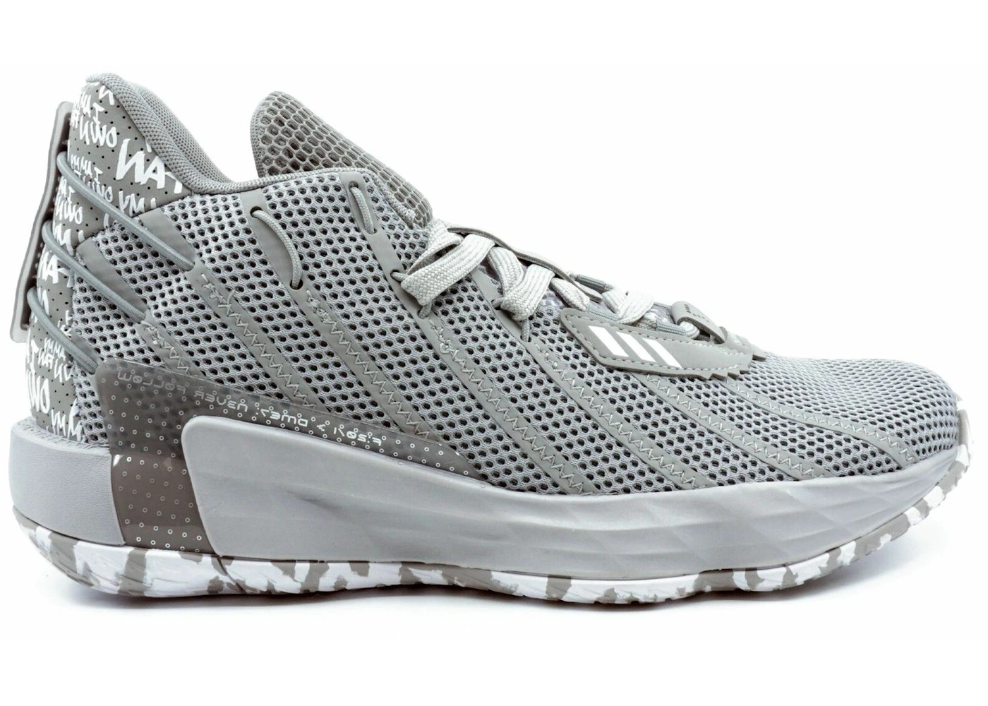 Adidas Dame 7 I Am My Own Fan Grey