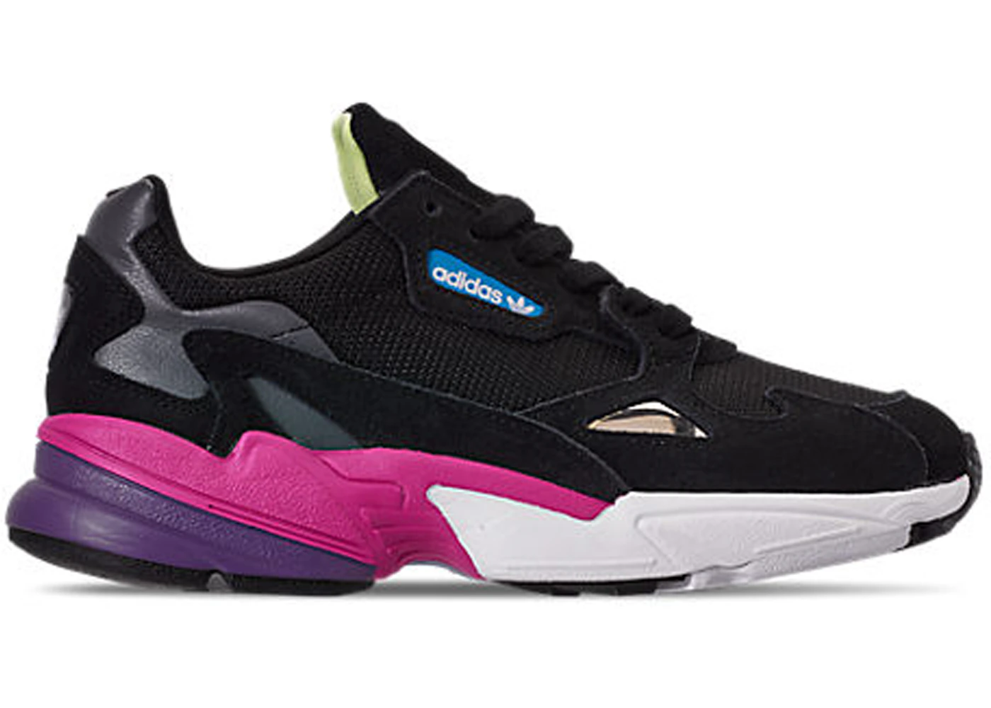 Adidas Falcon Core Black Shock Pink