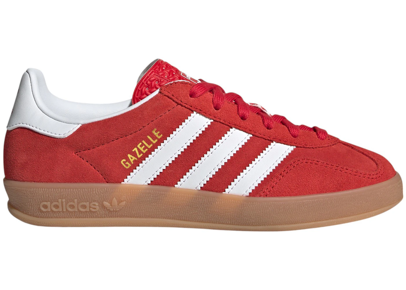 Adidas Gazelle Indoor J Scarlet Gum