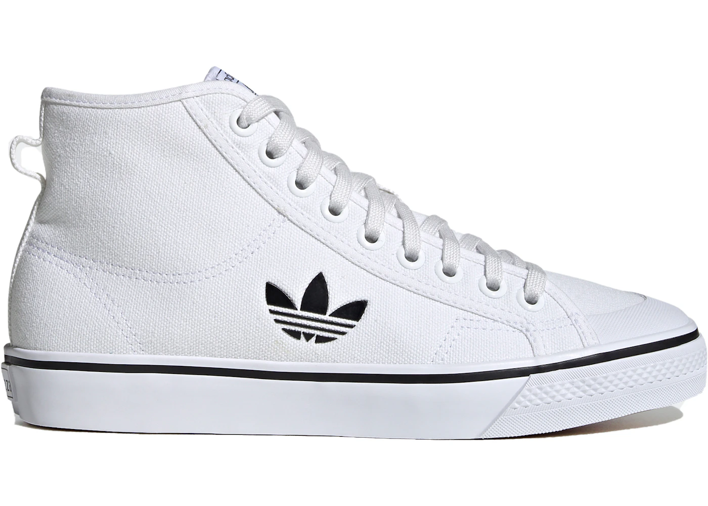 Adidas Nizza Hi Cloud White Black