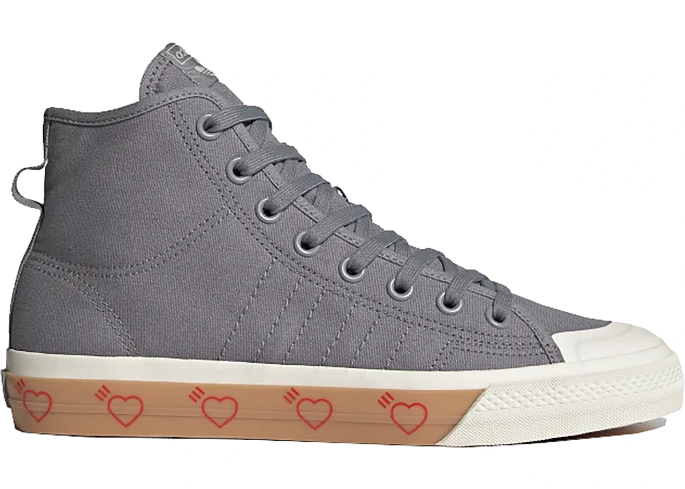 Adidas Nizza Hi Human Made Grey Five