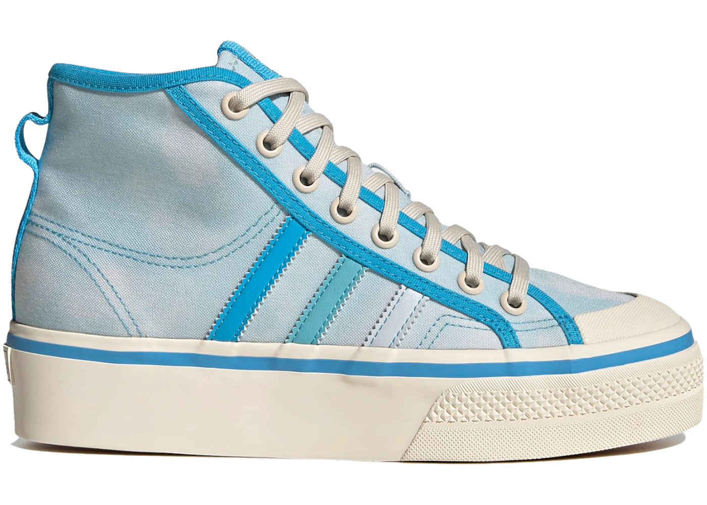 Adidas Nizza Platform Mid Parley Almost Blue