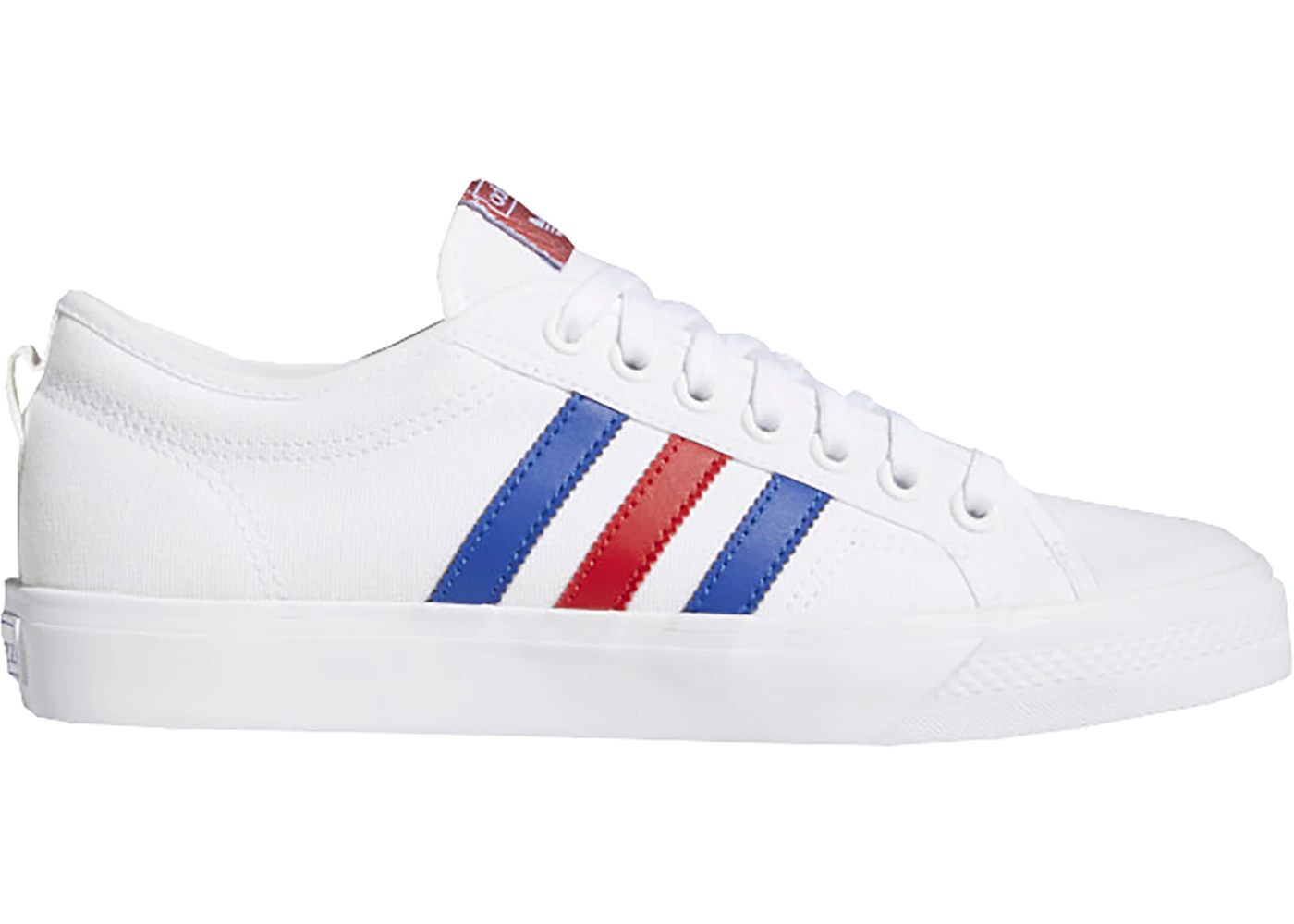 Adidas Nizza White Scarlet Royal
