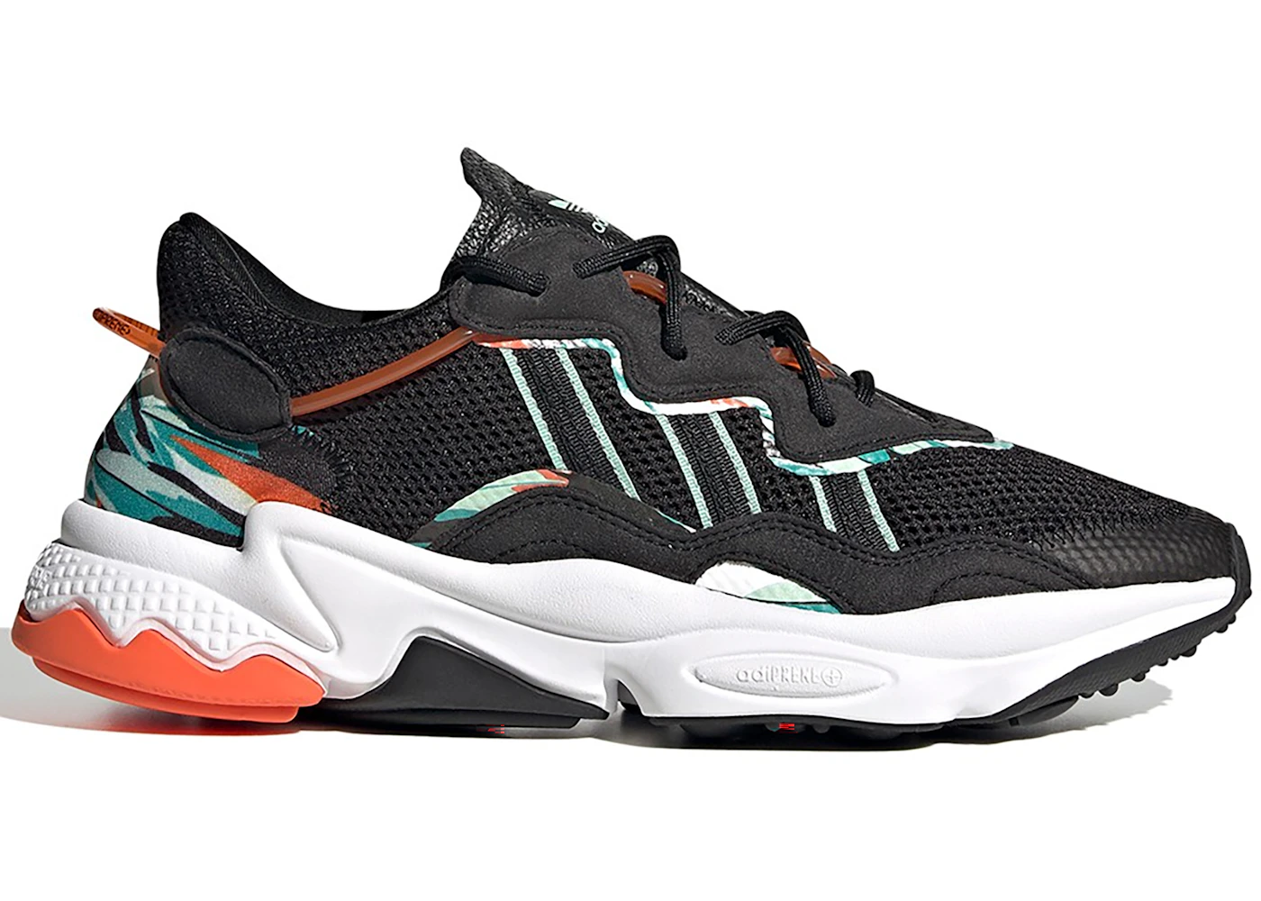 Adidas Ozweego Geometric Jungle Print Black