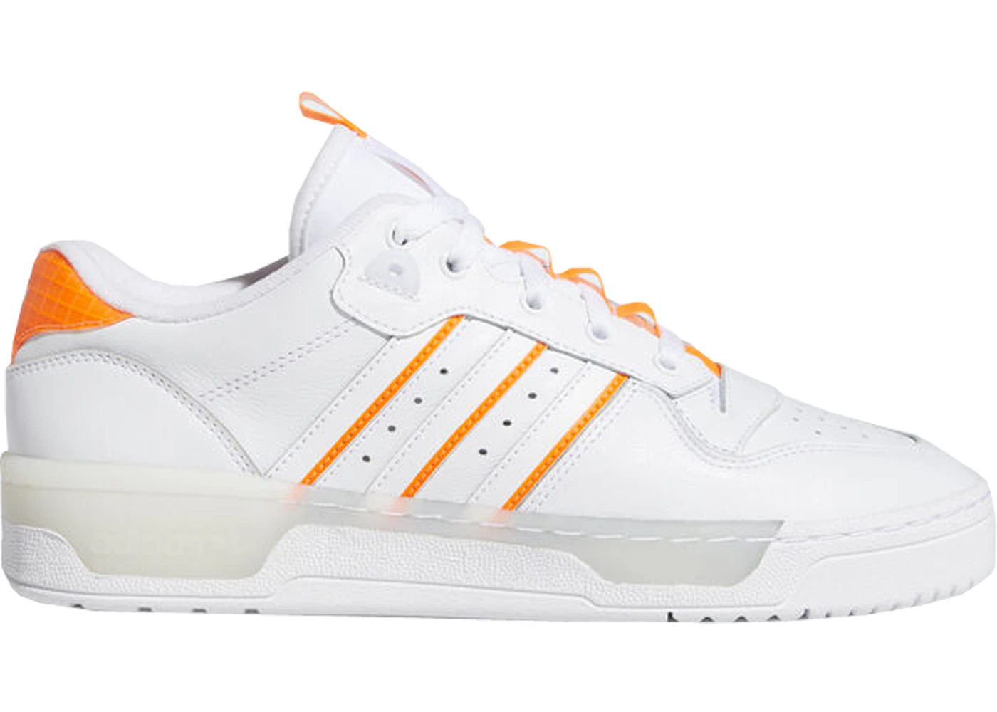 Adidas Rivalry Low Cloud White Solar Orange