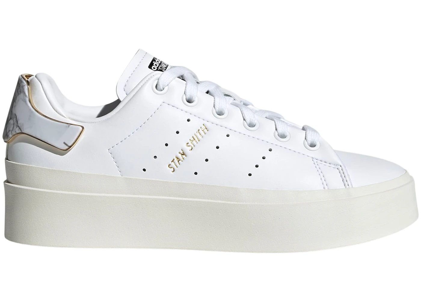 Adidas Stan Smith Bonega Cloud White Gold Metallic