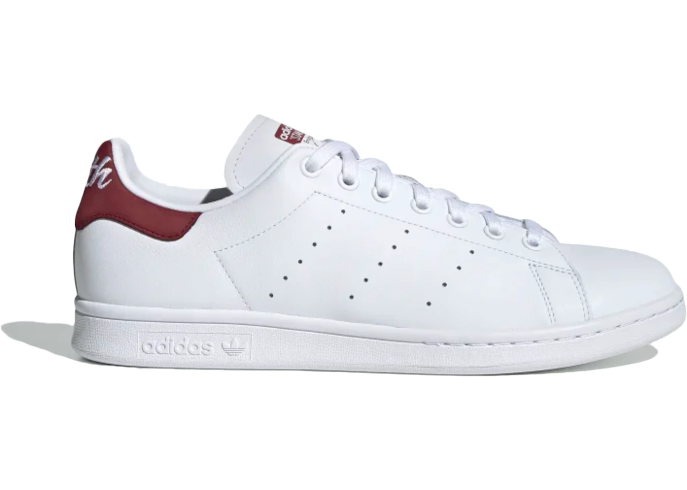 Adidas Stan Smith Cloud White Collegiate Burgundy