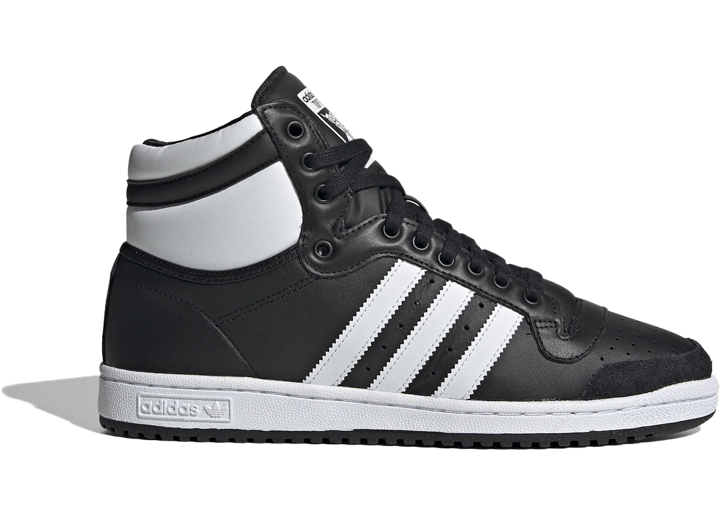 Adidas Top Ten Hi Black White