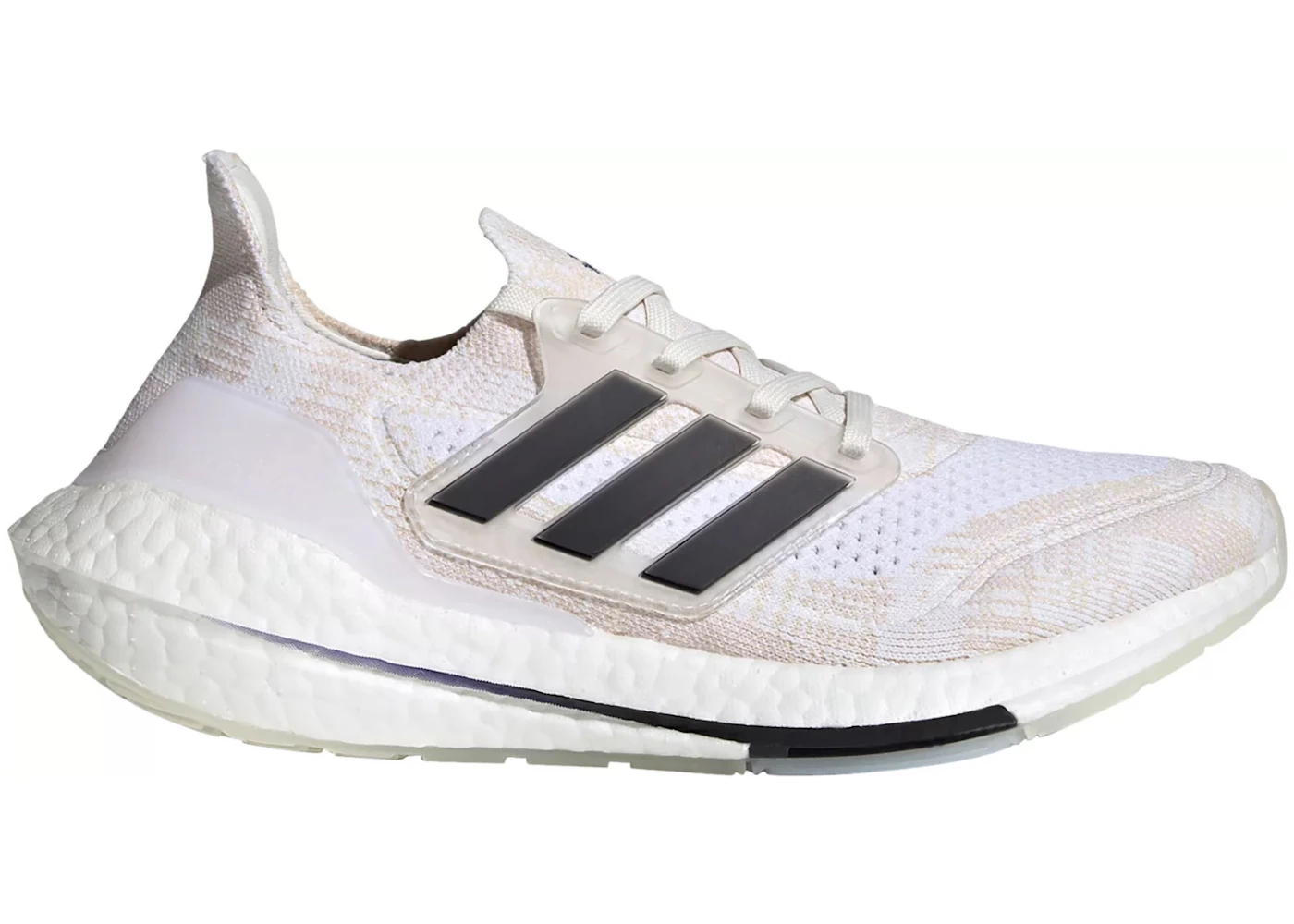 Adidas Ultra Boost 21 Primeblue Non Dyed Black Stripes