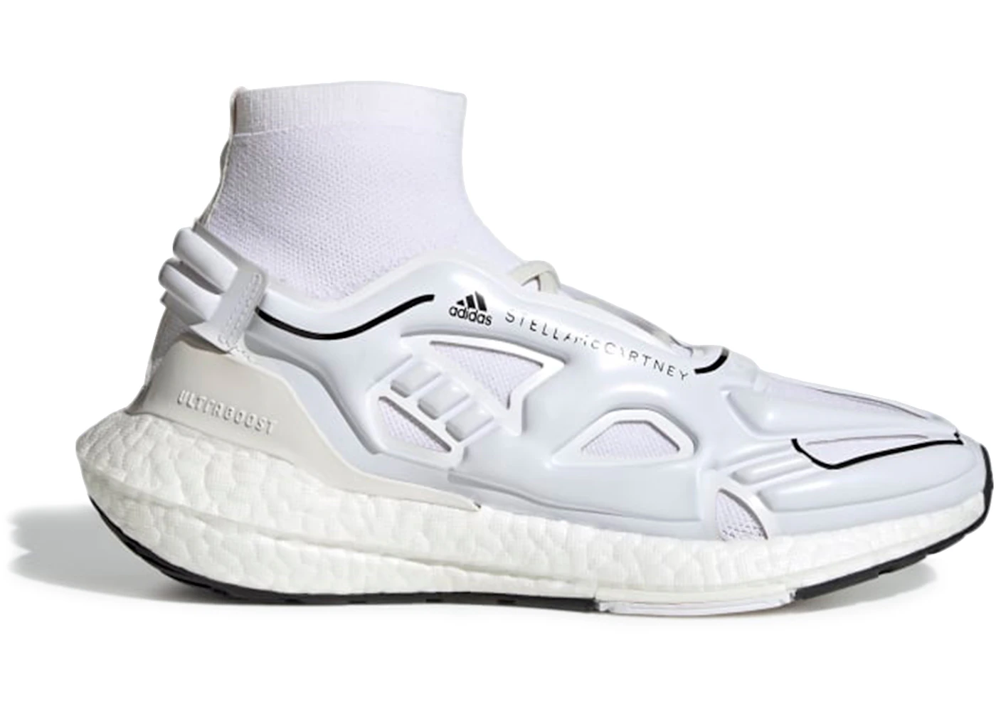 Adidas Ultra Boost 22 Stella McCartney Core Black Cloud White Light Onix