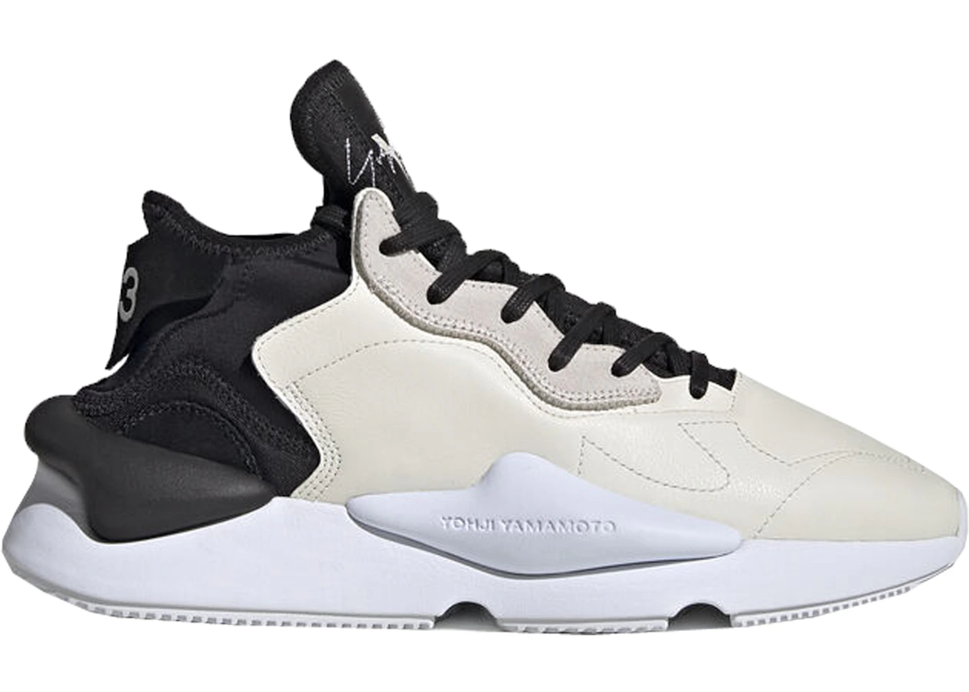 Adidas Y-3 Kaiwa Black White Sole